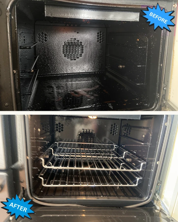 commercial oven cleaning australia before and after