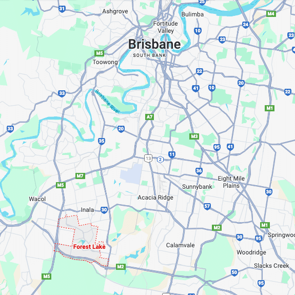 brisbane forest lake